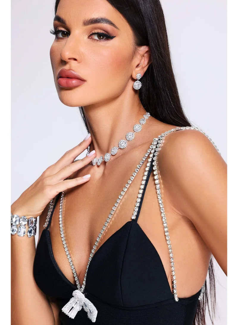 Bella Barnett  Ludmilla Diamante Jewelry Set for Women | Best Price UAE