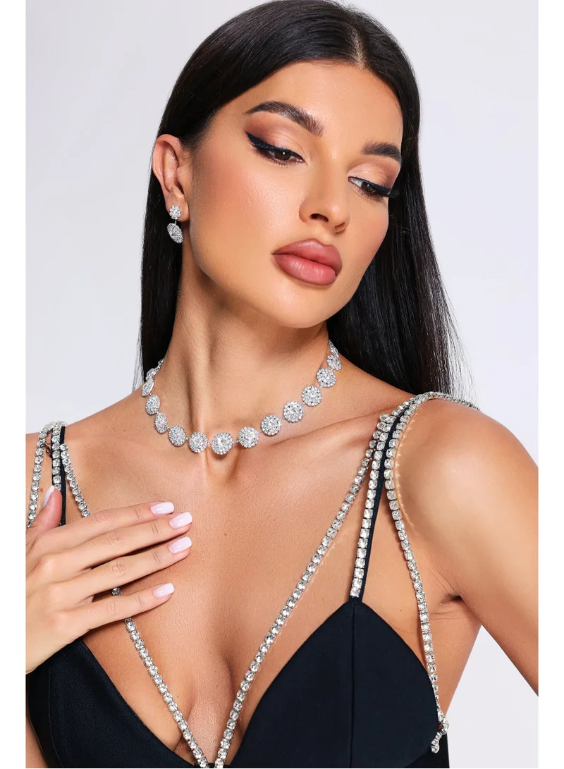 Bella Barnett  Ludmilla Diamante Jewelry Set for Women | Best Price UAE