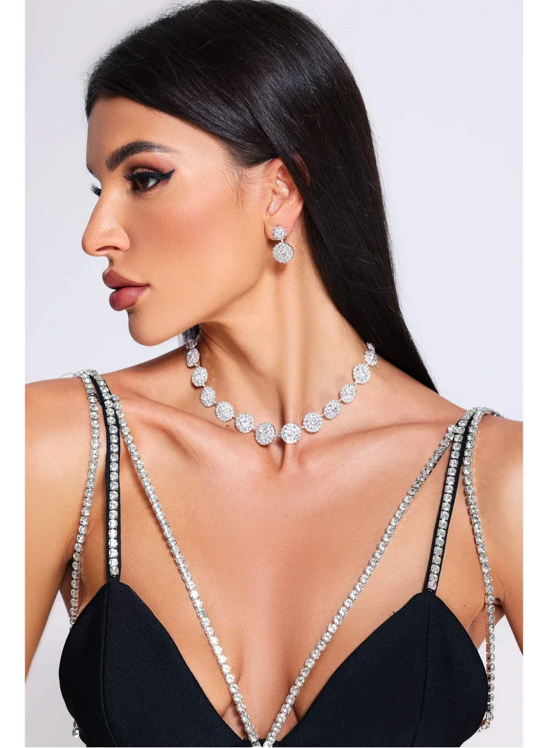 Bella Barnett  Ludmilla Diamante Jewelry Set for Women | Best Price UAE