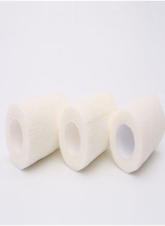 Yards Self Adhesive Bandage Wrap, Elastic Self Breathable Self Adherent Wrap , Athletic Cohesive Bandage for First Aid, Sports Injury & Protection, 10 Pack