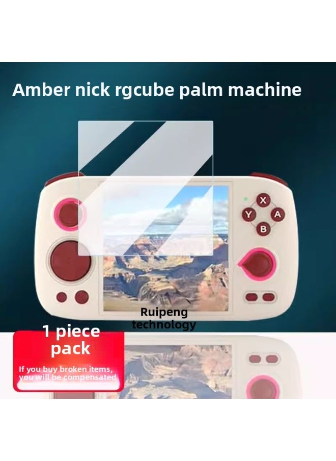 Generic ANBERNIC Suitable For Zhou Ge RG Series RGCube Handheld Machine Protective Film For Gaming Machine HD Tempered Film-Color:RG28XX-Dimensions:General Dimensions 