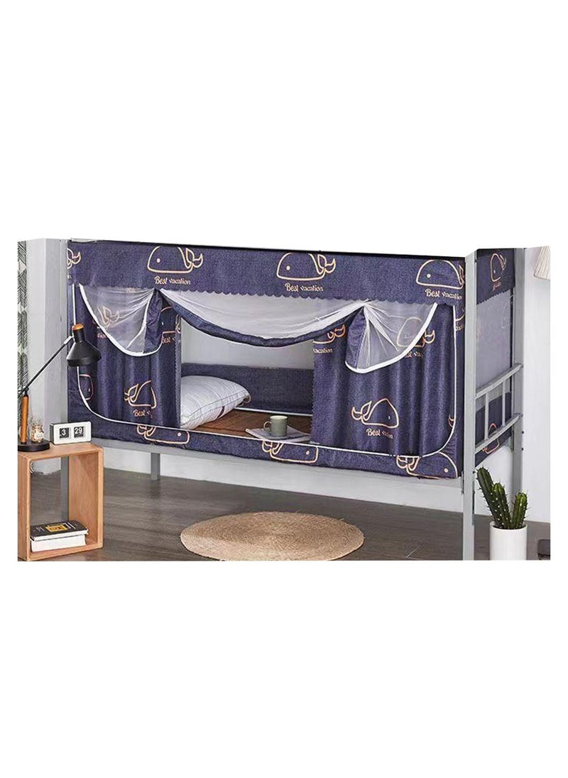 Generic - My Privacy Bed Tent Single Bed Tent Curtain Shading Cloth Bed Canopy Mosquito Net - Image 1