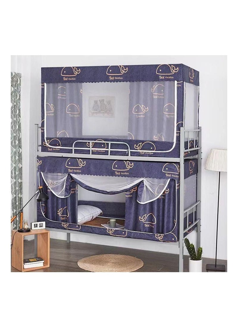 Generic - My Privacy Bed Tent Single Bed Tent Curtain Shading Cloth Bed Canopy Mosquito Net - Image 1