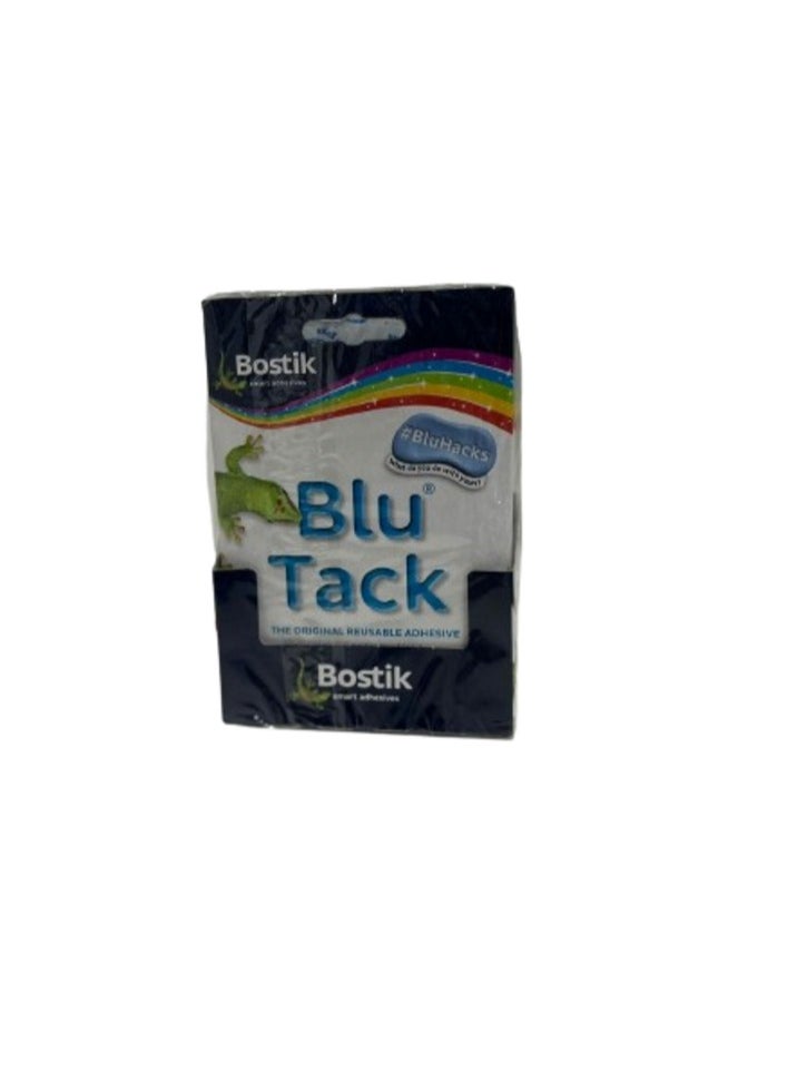 Bostik Bostik Blu Tack, Multipurpose Reusable Adhesive, Clean, Safe & Easy to Use, Non-Toxic, Handy Size 45g (Pack of 12)  - Image 4