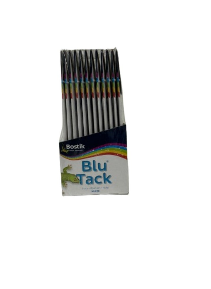 Bostik Bostik Blu Tack, Multipurpose Reusable Adhesive, Clean, Safe & Easy to Use, Non-Toxic, Handy Size 45g (Pack of 12)  - Image 5