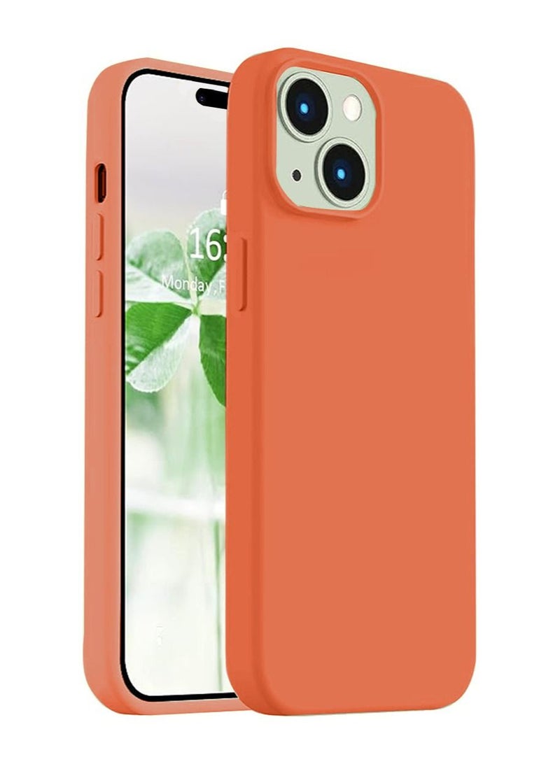 iPhone 15 Mobile Case Cover with Soft Liquid Silicone Protection Anti-Scratch Shockproof Accessories Slim Protective Back Cover with Comfortable Hold Touch Feeling and Anti-fingerprint - Image 1