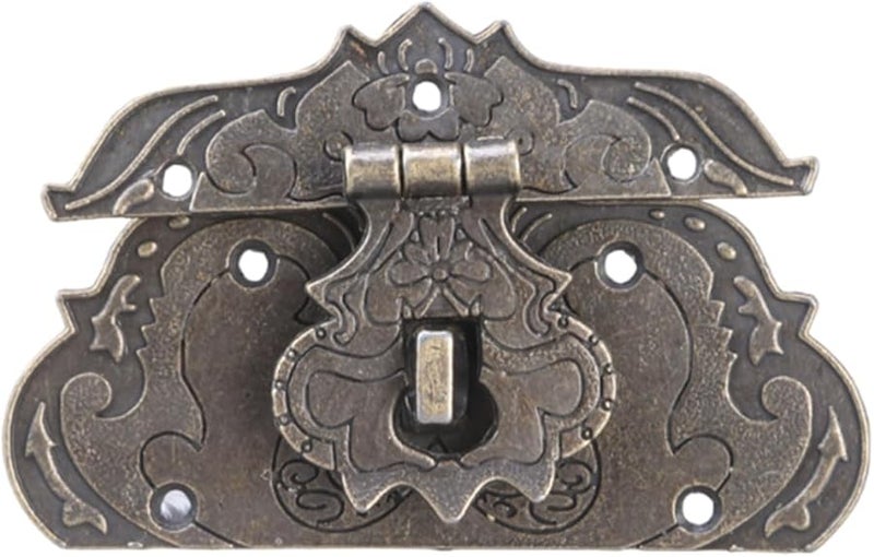 Vintage Lightweight Jewelry Storage Case With Secure Hasps And Hook Color A - Image 4