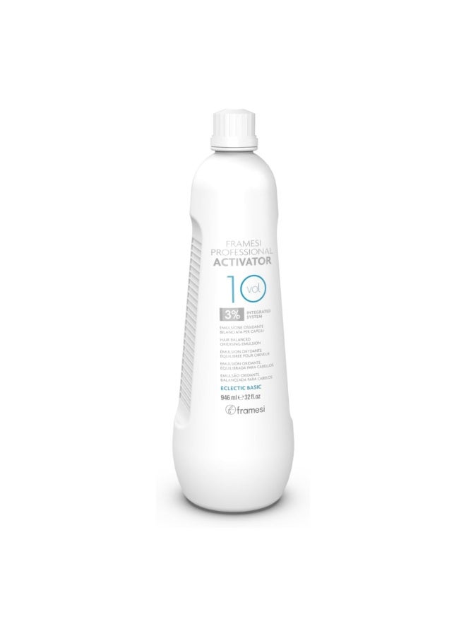 Framesi Morphosis Framesi Professional Activator 10 Vol 946ml - Ideal Oxidant for Gentle Hair Coloring - Image 1