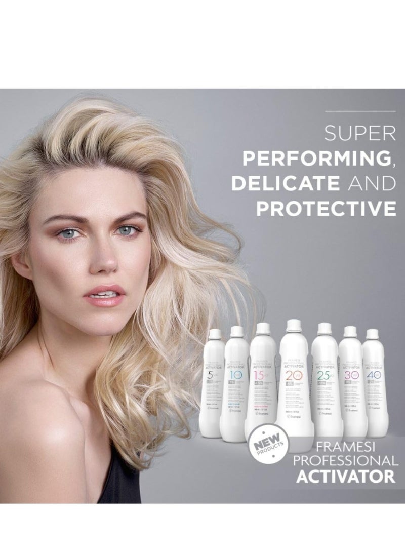 Framesi Morphosis Framesi Professional Activator 10 Vol 946ml - Ideal Oxidant for Gentle Hair Coloring - Image 4