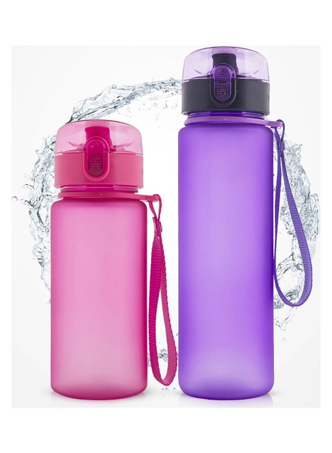 NIBEMINENT Frosted Portable Leak Proof Outdoor Travel Sports Water Cup Bottle 20 x 10 20cm  - Image 2