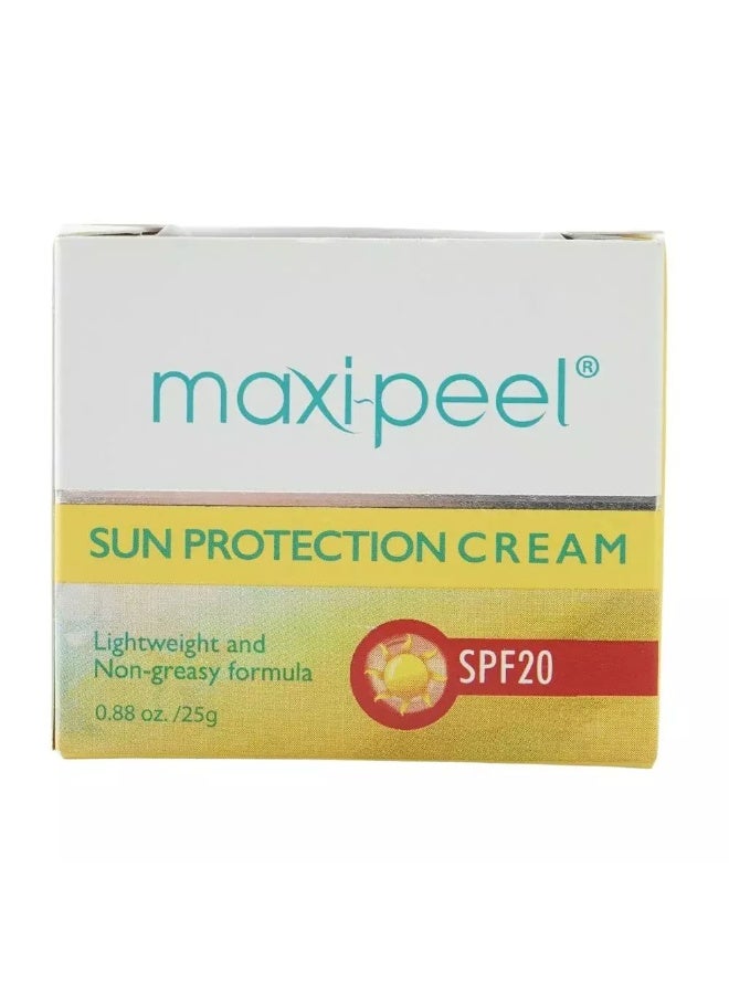 Maxipeel Sun Protection Cream, Lightweight & Non-Greasy Formula- 25gms - Image 2