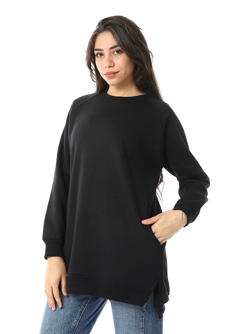 سيزار هود حريمي طويل مقفول مزود بجيوب من الجانبين - Image 4