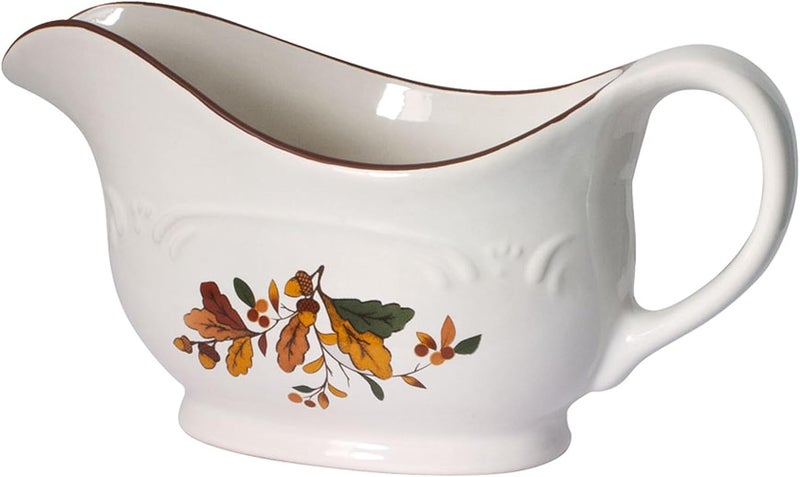 Pfaltzgraff Pfaltzgraff Autumn Berry Gravy Boat Cream 9 Inches  - Image 1
