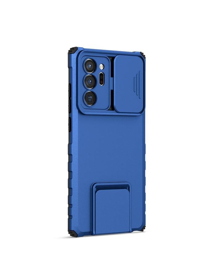 S-TOP Case For Samsung Galaxy Note20 Ultra Stereoscopic Holder Sliding Camshield Phone Case - Image 2