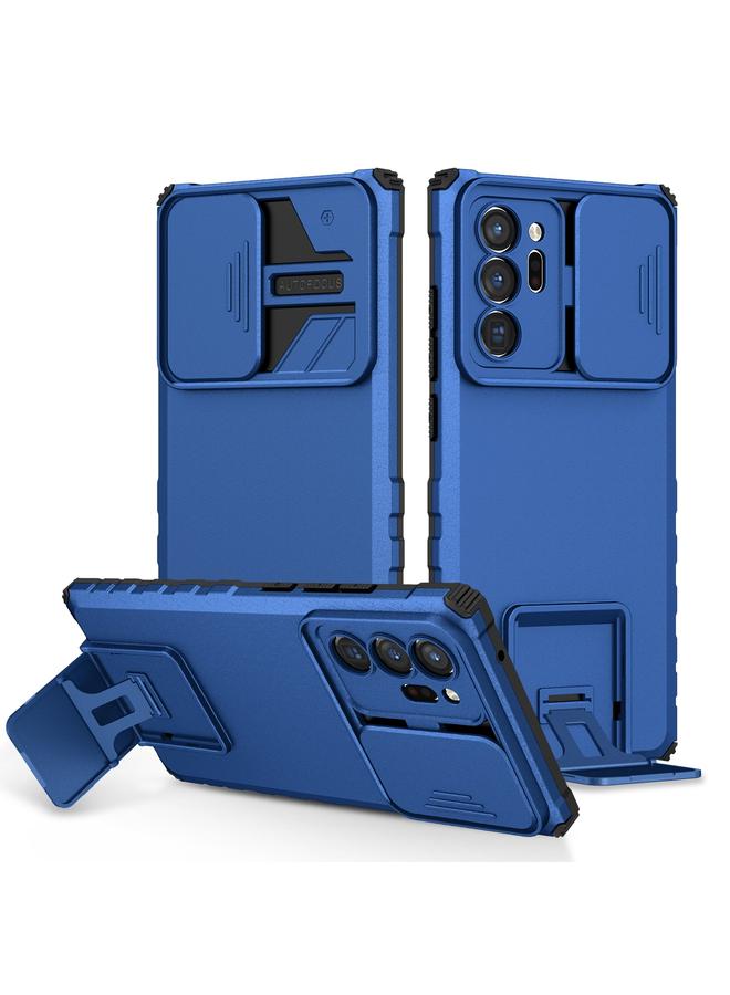 S-TOP Case For Samsung Galaxy Note20 Ultra Stereoscopic Holder Sliding Camshield Phone Case - Image 1