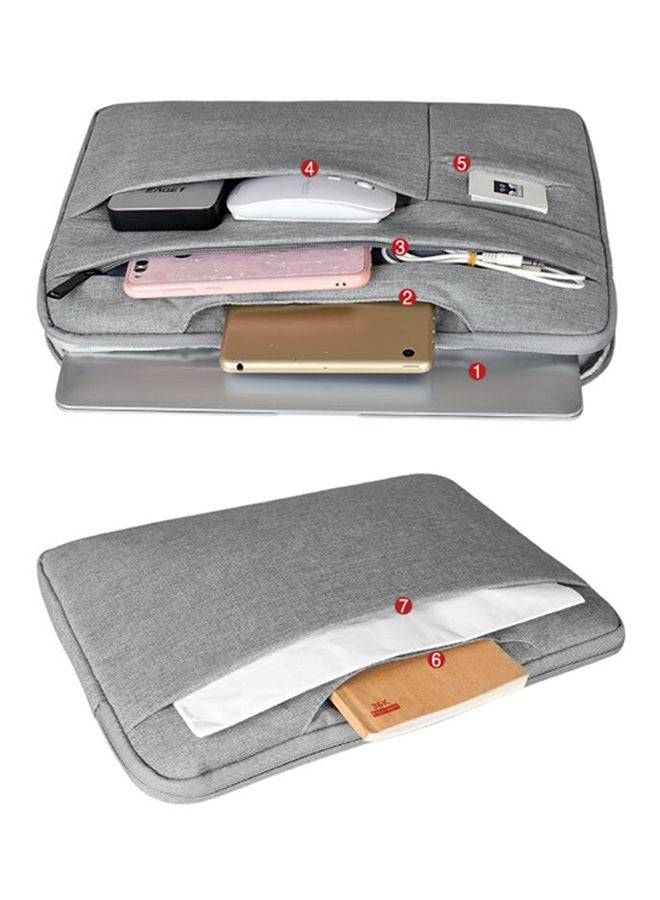 Carrying Handbag Laptop Sleeve For MacBook Air/Pro 12 Inch Deep Grey - Image 2