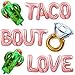 PartyForever Big TACO BOUT LOVE Balloons Bachelorette Party Decorations Kit Bridal Shower Party Balloons Supplies Hen Party Decorations Set - Image 4