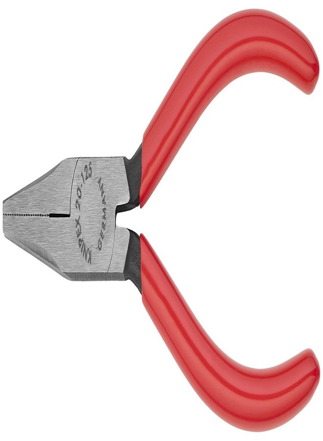 Knipex Flat Nose Pliers black atramentized, plastic coated 125 mm 20 01 125 - Image 3