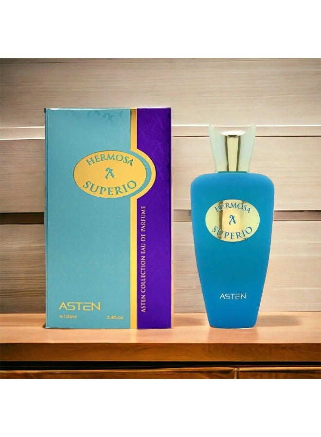 استين عطر هيرموسا سوبريو من أستن للنساء – سيمفونية من الأناقة الحمضية والزهور والفانيليا – 100 مل - Image 4