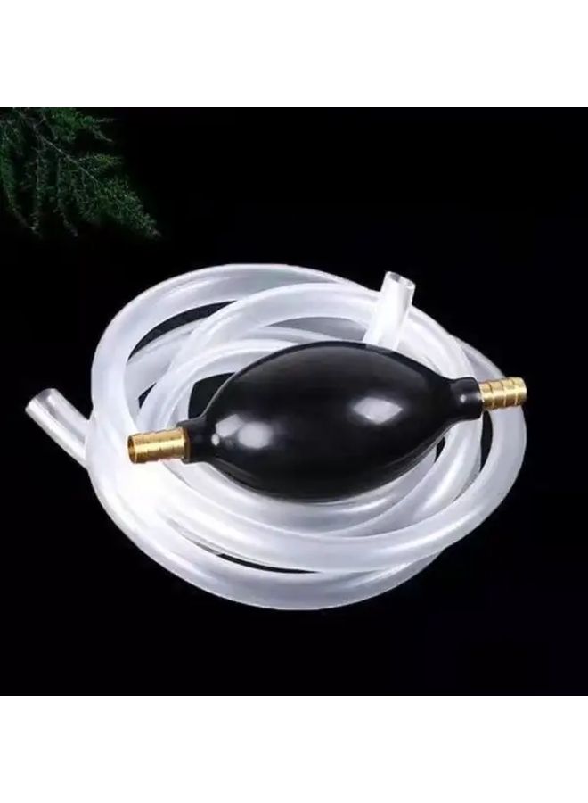 2pcs Black and White Portable Multi Function Oil Pump Hose for Diesel Gasoline Water - Image 4
