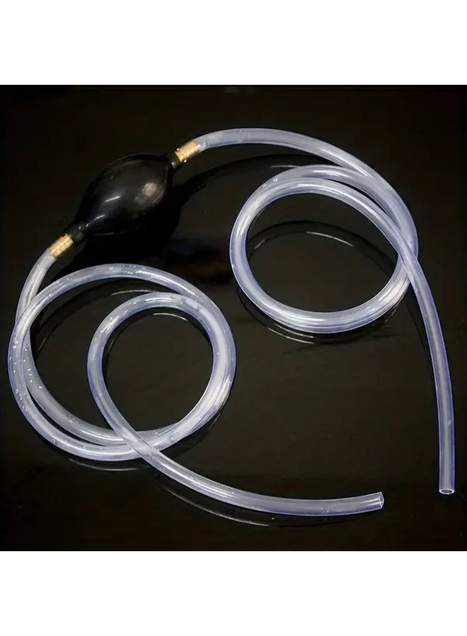 2pcs Black and White Portable Multi Function Oil Pump Hose for Diesel Gasoline Water - Image 5