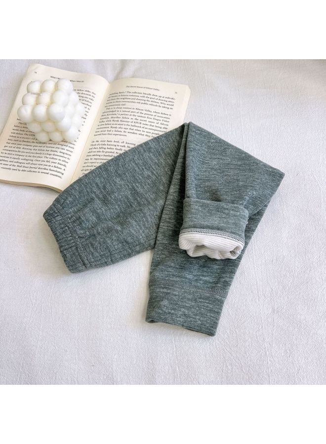 School Uniform Essential: Children's Thermal Pants, Wool And Silk Seamless Leggings For Girls, Boys' Thermal Pants