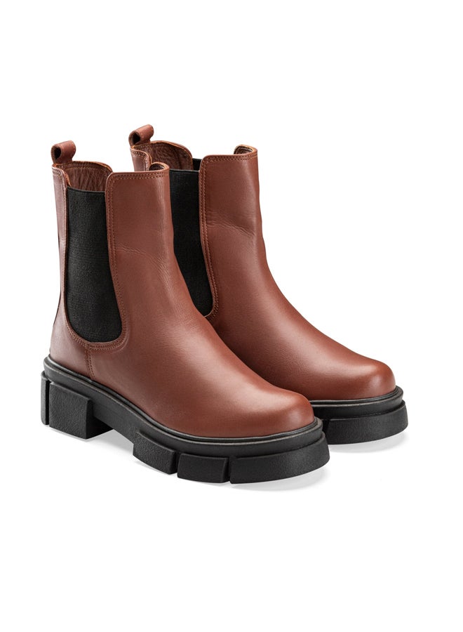 Crest Mid Boots - Brown