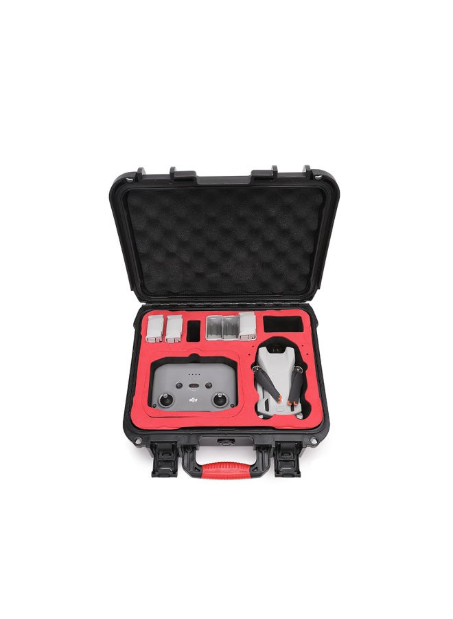 Suitable For DJI MINI3/3PRO/mini 4 Pro Cosmetics Bag Storage Box Suitcase WaterPROof Box-Color:MINI 3/mini 3 PRO Waterproof Storage Box (see The Correct Model)-Size:About 34*28*12.5cm  - Image 5