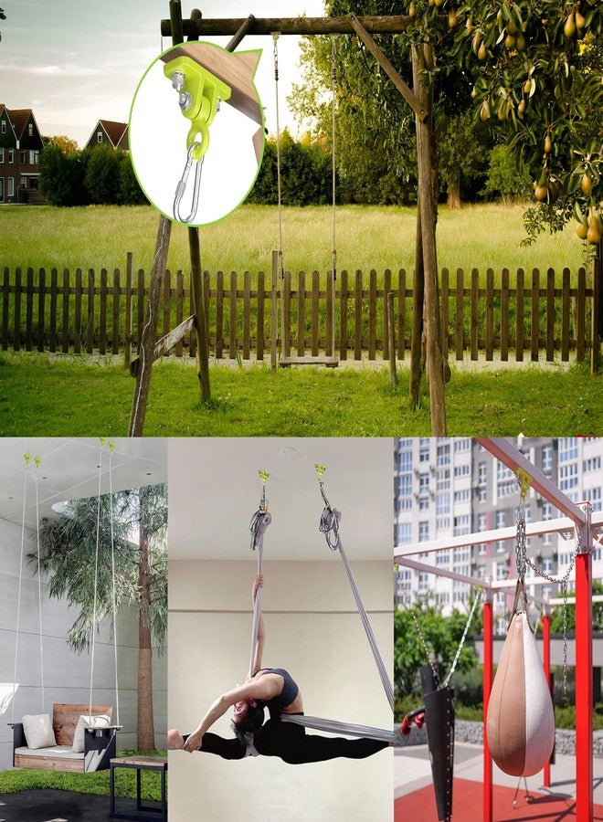 Highpro Heavy Duty Swing Hangers - 5000 lbs Capacity, Swing Set Brackets Silent Rotation, Easy Installation for Swings, Yoga Straps, Punching Bags, Hammocks & More - Indoor/Outdoor Use - 4 Pack - Image 5