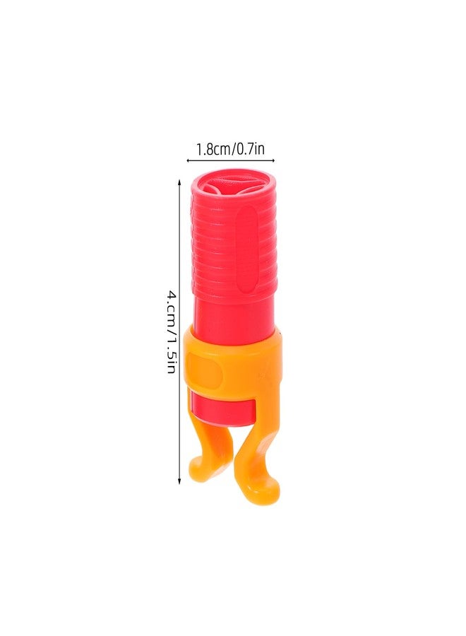 Balacoo 4 Pcs Abs Screw Holder Clamp: Plastic Screw Clamp for Drill, Fits Diameter Fo 6-8mm Screwdrivers Bit - Woodworking Holding Tool (red) - Image 4