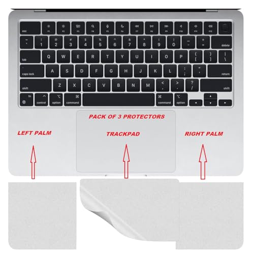 TELTREK 3 Pc's TrackPad (TouchPad) & PalmRest Clear TPU Skin Protector Compatible With MacBook Air 15 inch (MacBook Air 15.3 Inch M2/ M3/M4 (2023-2025) Models : A2941, A3114, A3241 - Image 3