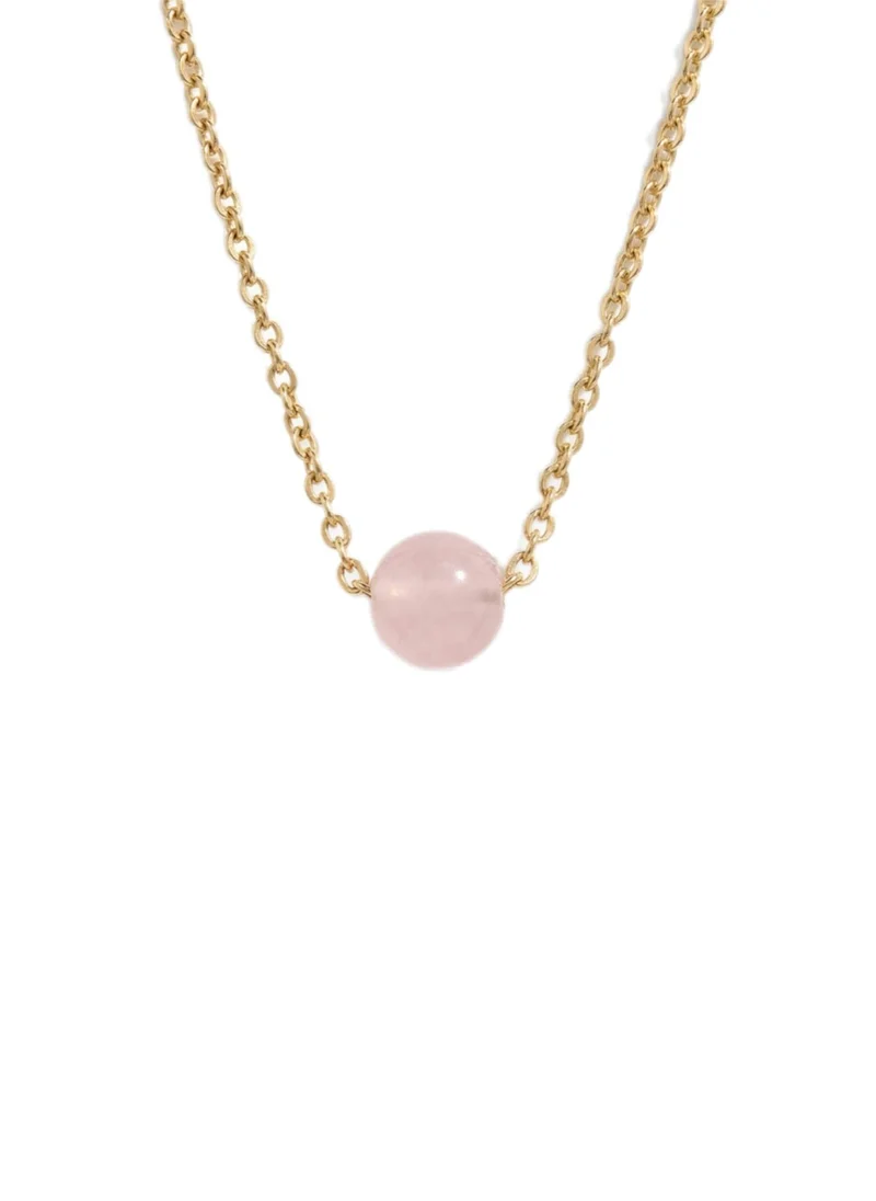 Necklace w/ Rose Quartz