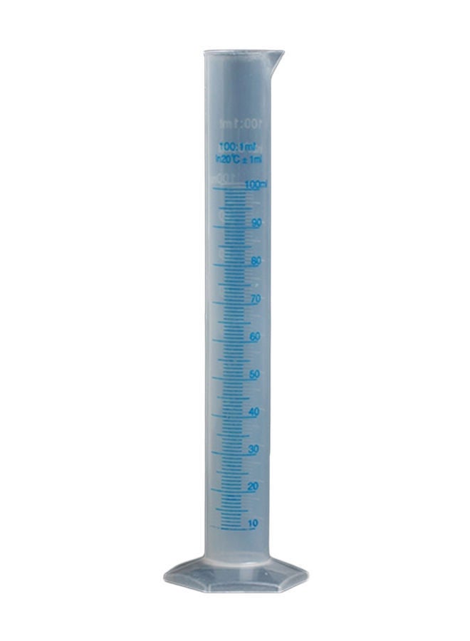 NIBEMINENT Measuring Cylinder Laboratory Liquid Trial Test Tube Jar Clear