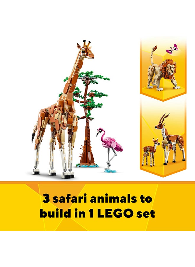 ليغو مجموعة حيوانات السفاري البرّية 3 في 1 رقم 31150 من LEGO® Creator  - Image 4