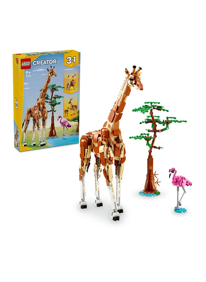 LEGO LEGO Creator Wild Safari Animals 31150 (780) Pieces  - Image 1