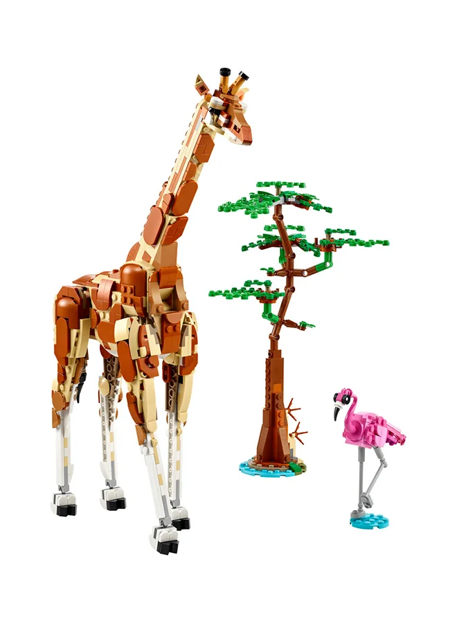 ليغو مجموعة حيوانات السفاري البرّية 3 في 1 رقم 31150 من LEGO® Creator