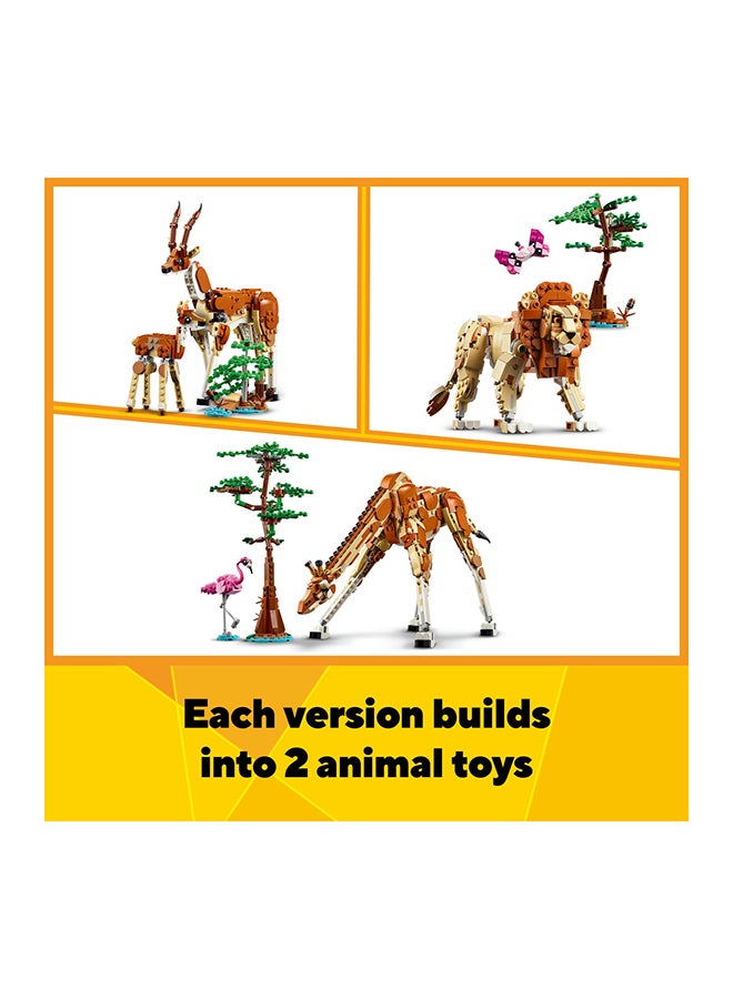 LEGO Creator Wild Safari Animals 31150 (780) Pieces