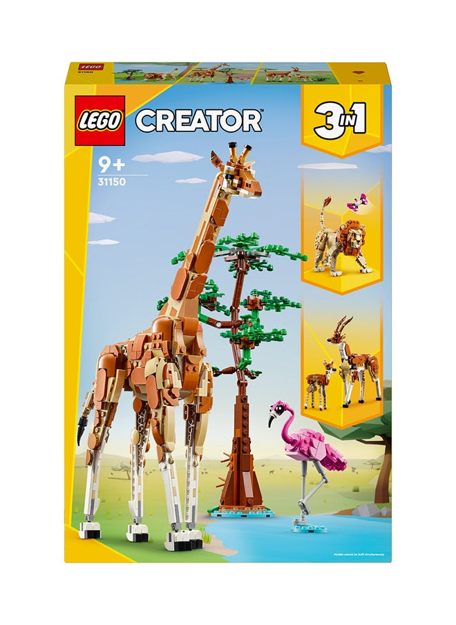 LEGO LEGO Creator Wild Safari Animals 31150 (780) Pieces  - Image 2