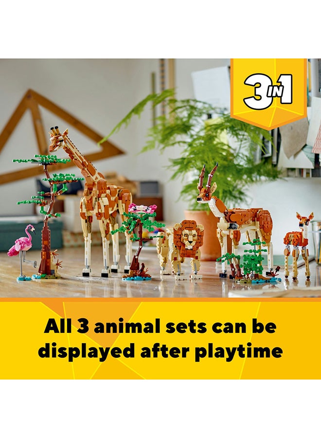 LEGO Creator Wild Safari Animals 31150 (780) Pieces