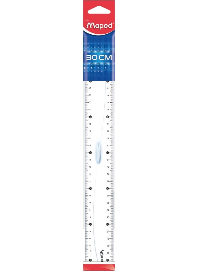Maped Pack of 2 Ruler 30Cm Classic Bag - Image 2