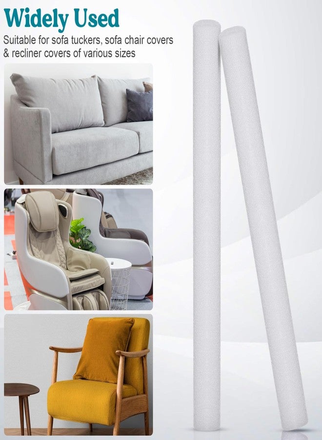SHINEOFI 14Pcs Sofa Gap Filler Rods - Flexible Foam Inserts Anti-Slip Furniture Maintenance Grips for Securing Slipcovers & Filling Couch Gaps - Image 3