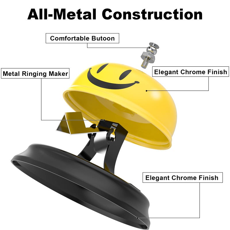 Anovo Call Bell, Service Bell Dinner Desk Bell for The Porter Kitchen Restaurant Bar Hotel Schools - Image 3