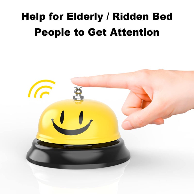 Anovo Call Bell, Service Bell Dinner Desk Bell for The Porter Kitchen Restaurant Bar Hotel Schools - Image 2