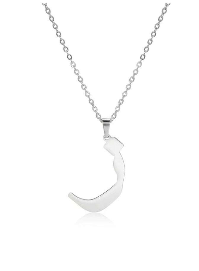 This car mirror pendant designed with the Arabic letter Z in silver adds  touch of luxury to your distinctive car - Image 2