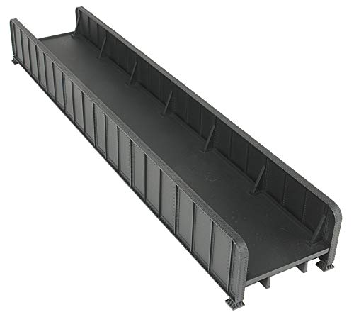 Walthers Cornerstone HO Scale Model 90' Single-Track Railroad Through Girder Bridge - Kit - Image 4