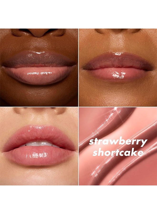 elf Glow Reviver Melting Lip Balm, Tinted Formula, with Shea Butter & Hyaluronic Acid, Vegan & Cruelty-Free, Strawberry Shortcake - Image 2