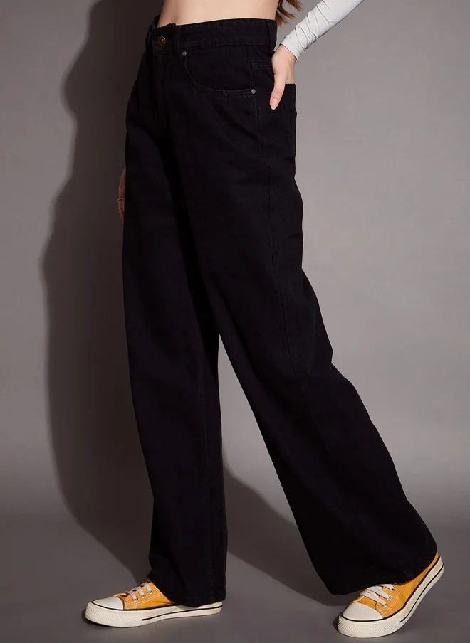 ساسافراس Comfort Flared High-Rise Jeans for Women