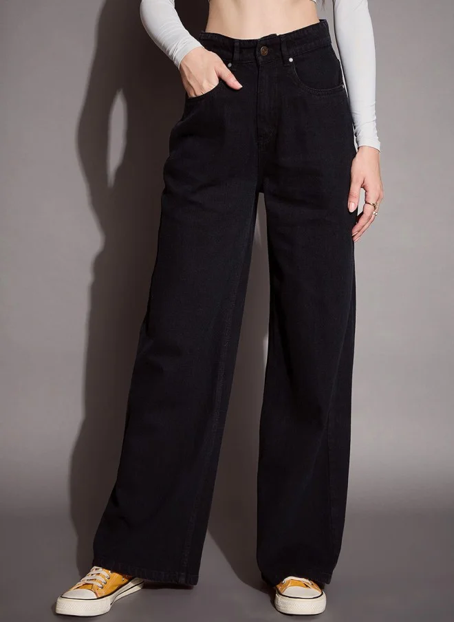 ساسافراس Comfort Flared High-Rise Jeans for Women