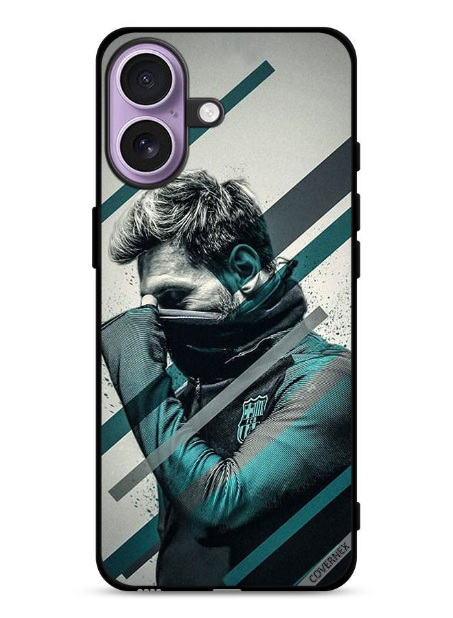 Covernex Apple iPhone 17 Protective Case Cover Messi Hiding Face - Image 1