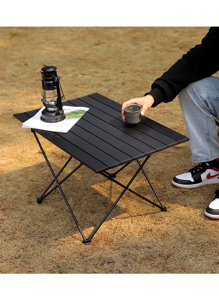 Generic Roll Up Camping Table Portable - 40s Setup Compact Folding Desk for Hiking, 4WD, Beach | Ultra-Light 3.3lbs | Waterproof Oxford Fabric & Aluminum Frame  - Image 4